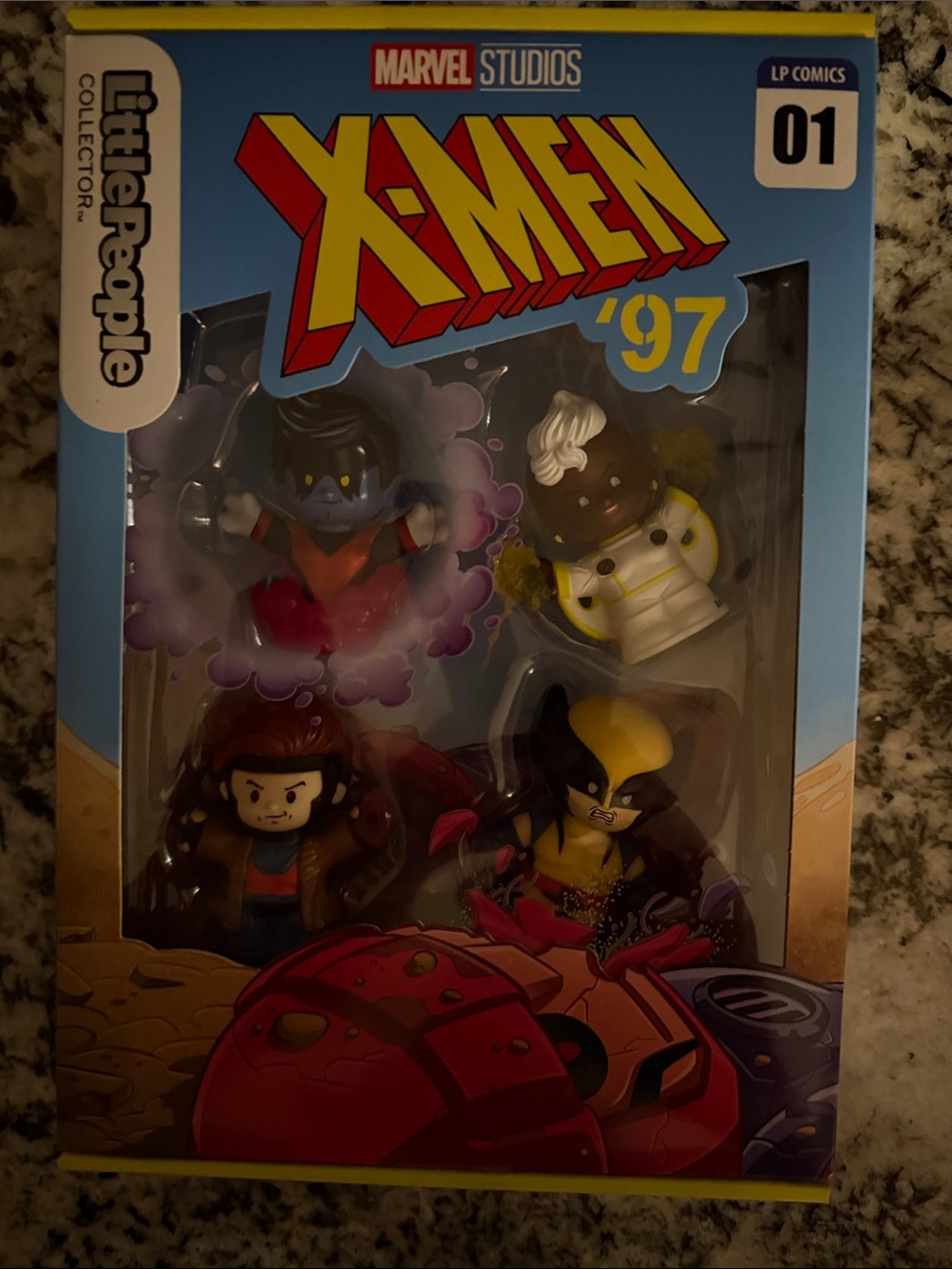 Fisher-Price X-Men '97 Little People Collector Set - Blue, Yellow, Red, Black